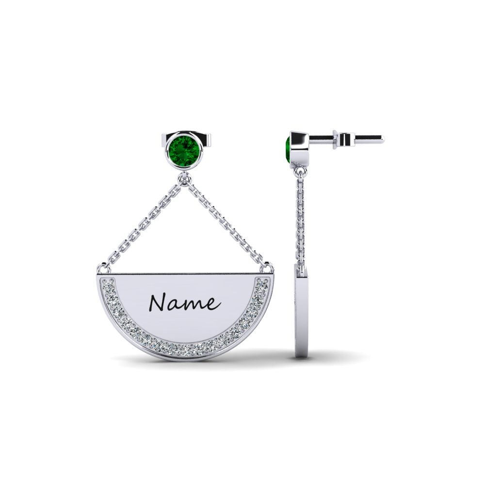 Green Zirconia Women's Earring Artiese