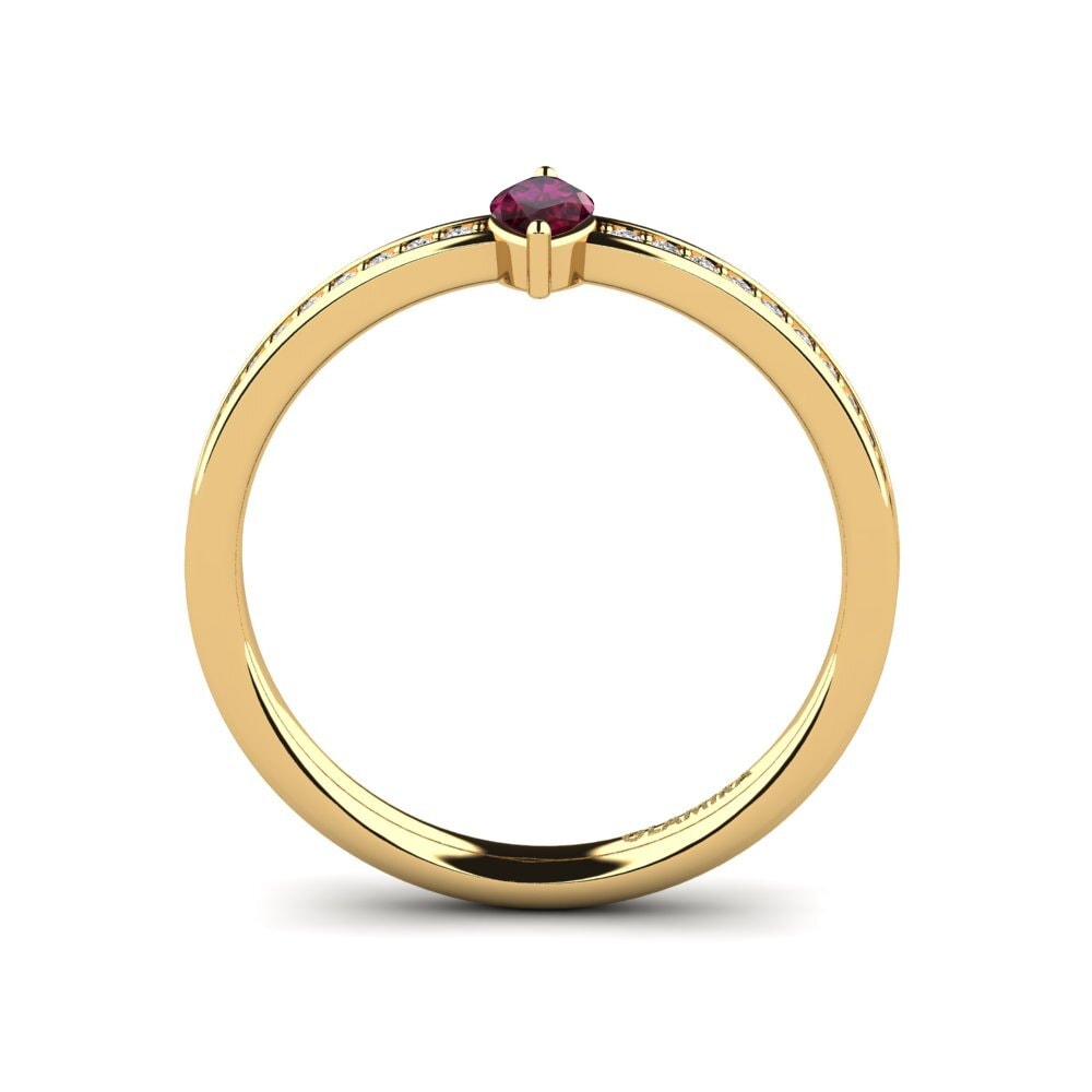 Rhodolite Garnet Women's Ring Ashwin