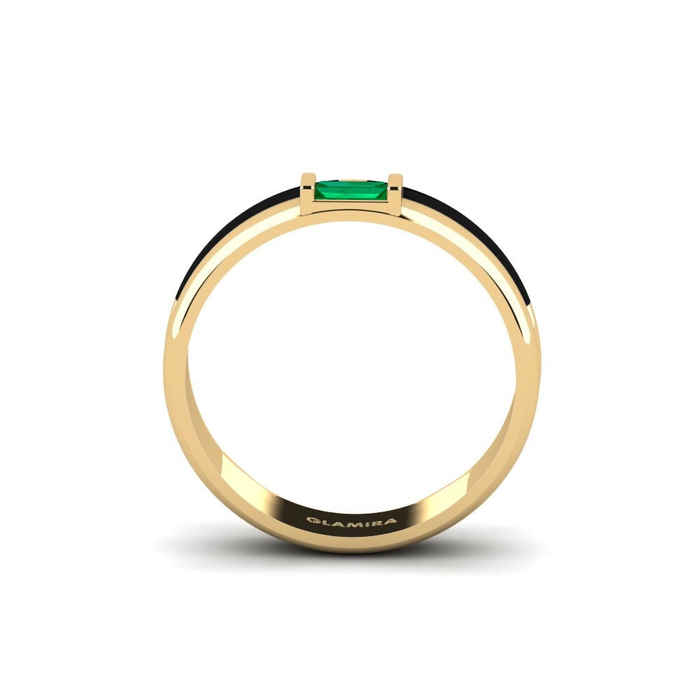 Green Zirconia Ring Asklepios