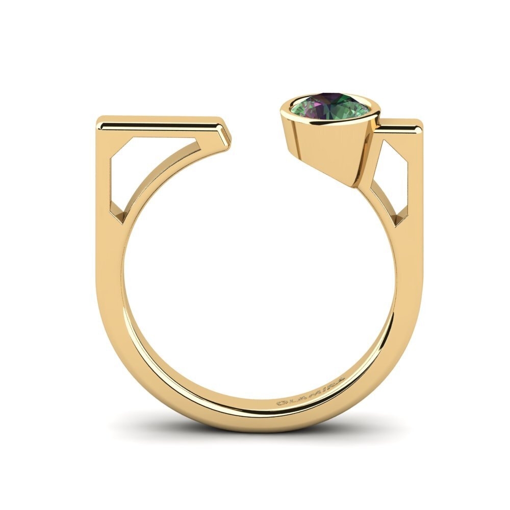 Topacio Místico Anillo Aslak