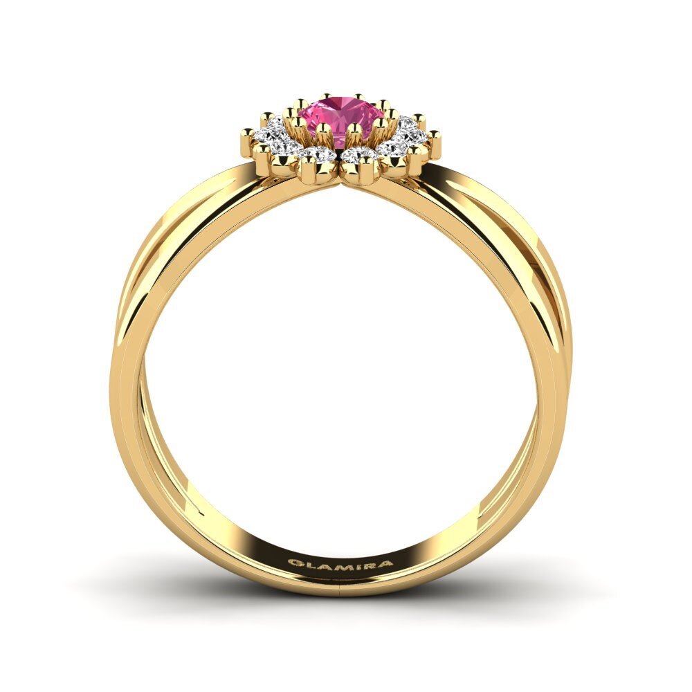 Pink Tourmaline Ring Aspergill
