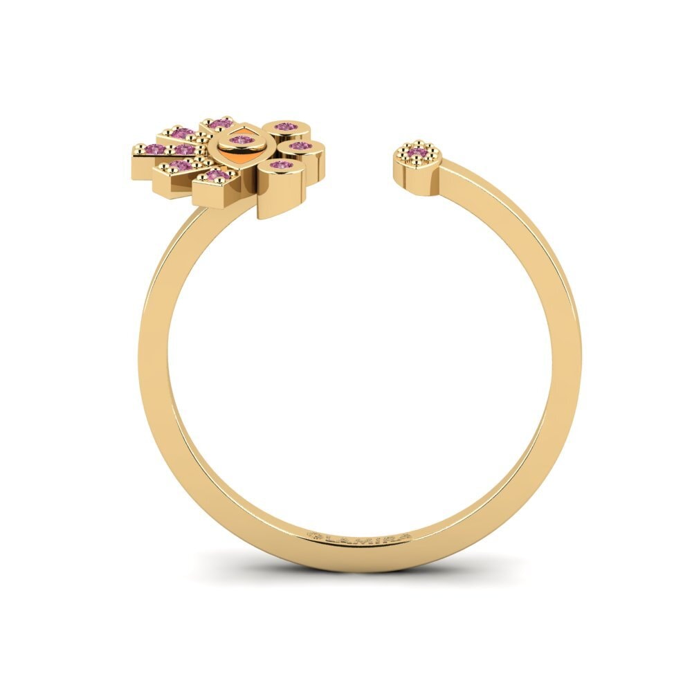 Rhodolit-Granat Ring Assos