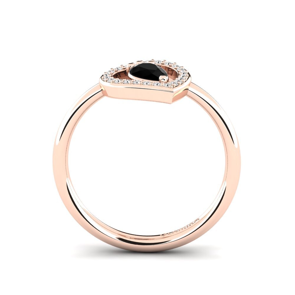 Black Onyx Ring Astrid