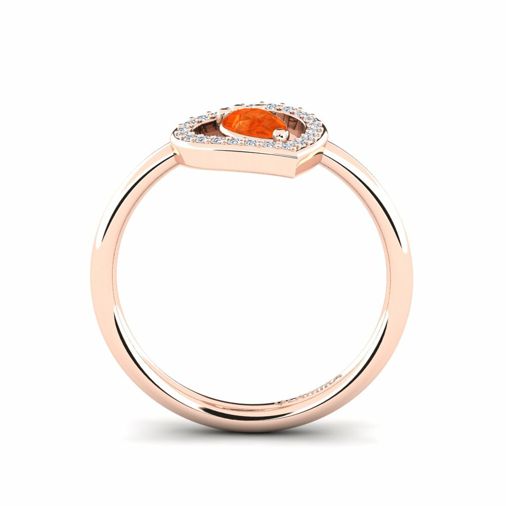 Fire-Opal Ring Astrid