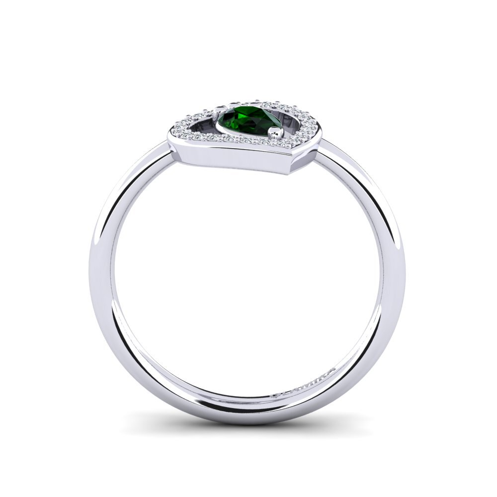 Green Tourmaline Ring Astrid