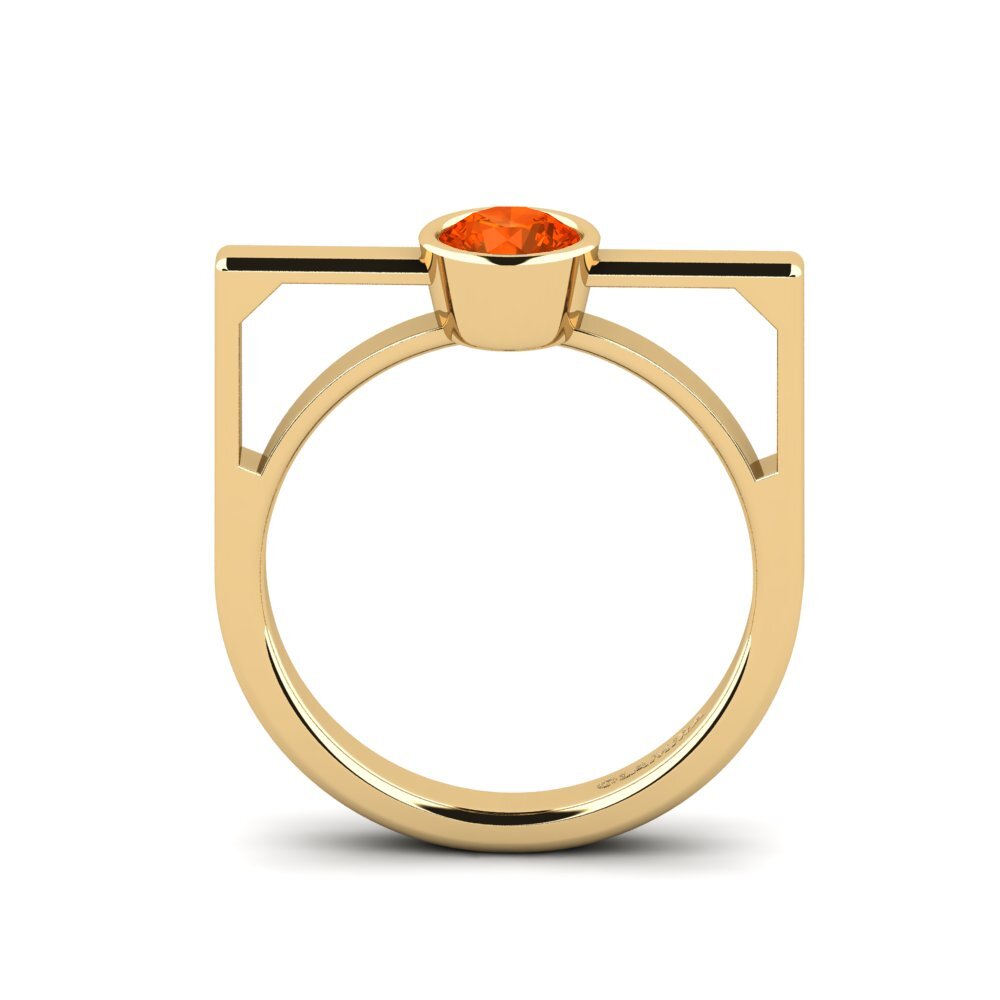 Fire Opal Ring Asvora