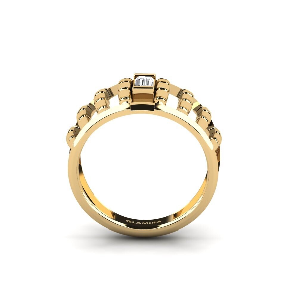 Weißer Saphir Ring Athmonia