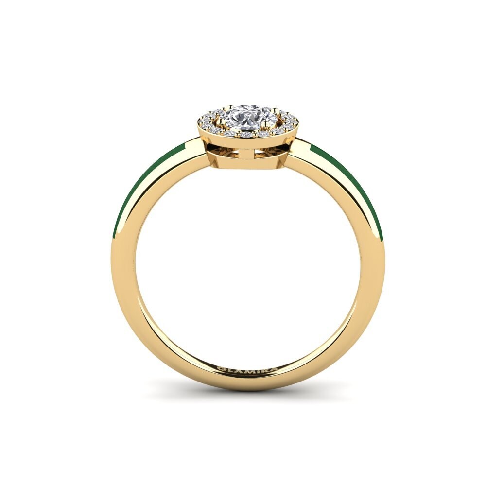Labor-gezüchteter Diamant Ring Atolst