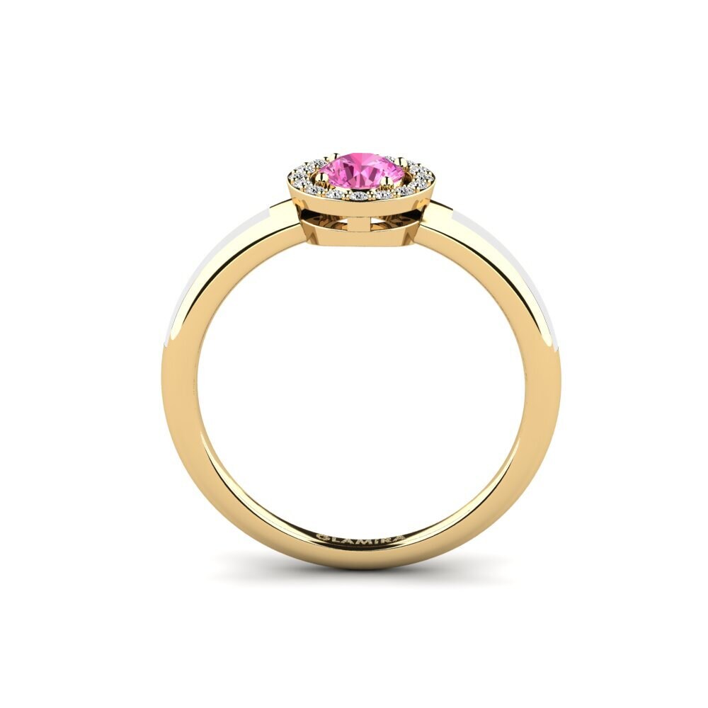 Rosa Topas Ring Atolst