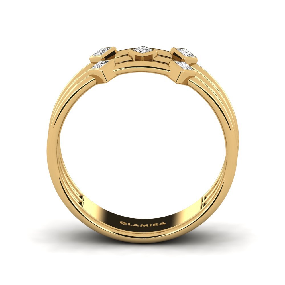 Princesa Moissanita Anillo Atroce