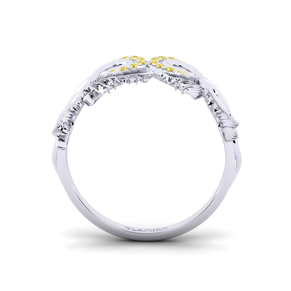 Gelber Saphir Ring Audette