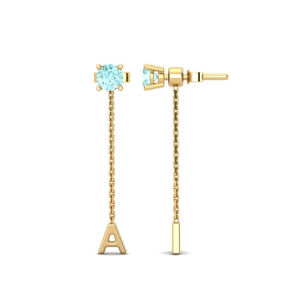 Aquamarine Women's Earring Aundrea A