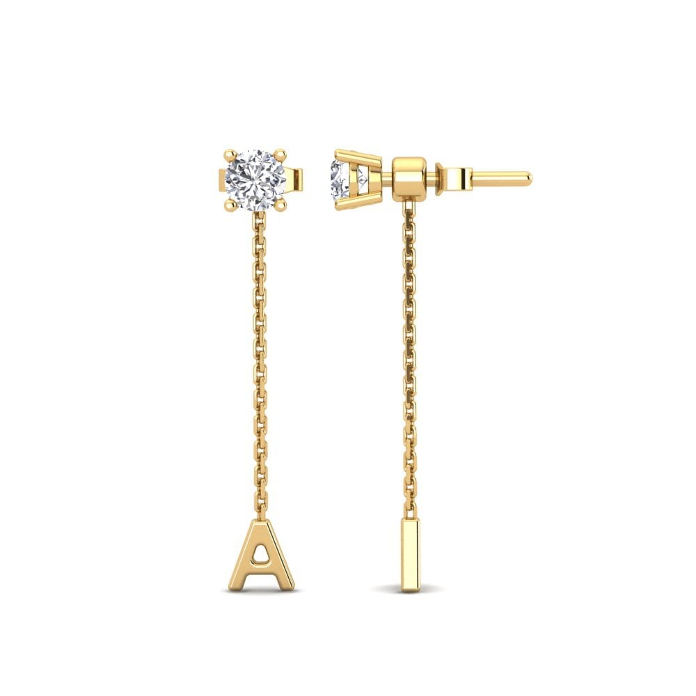 Lab Grown Diamond Women's Earring Aundrea A