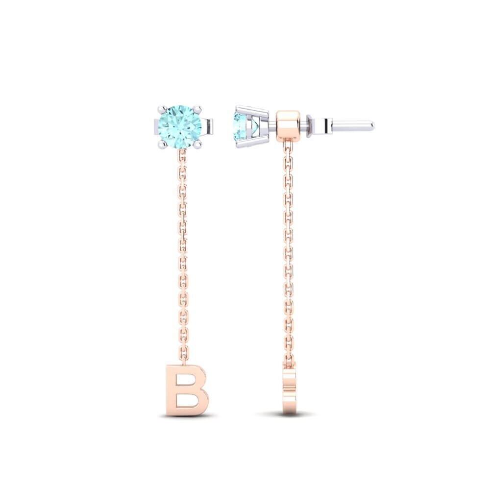 Aquamarine Women's Earring Aundrea B