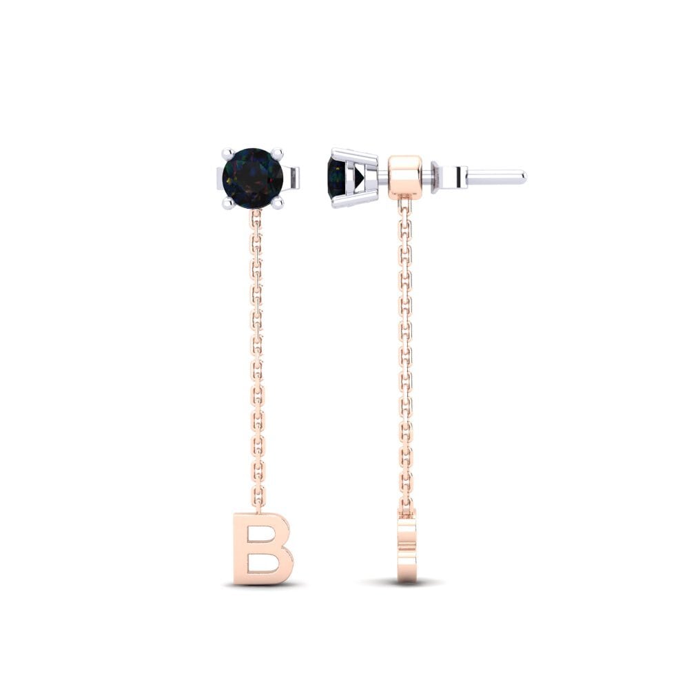 Black Opal Women's Earring Aundrea B