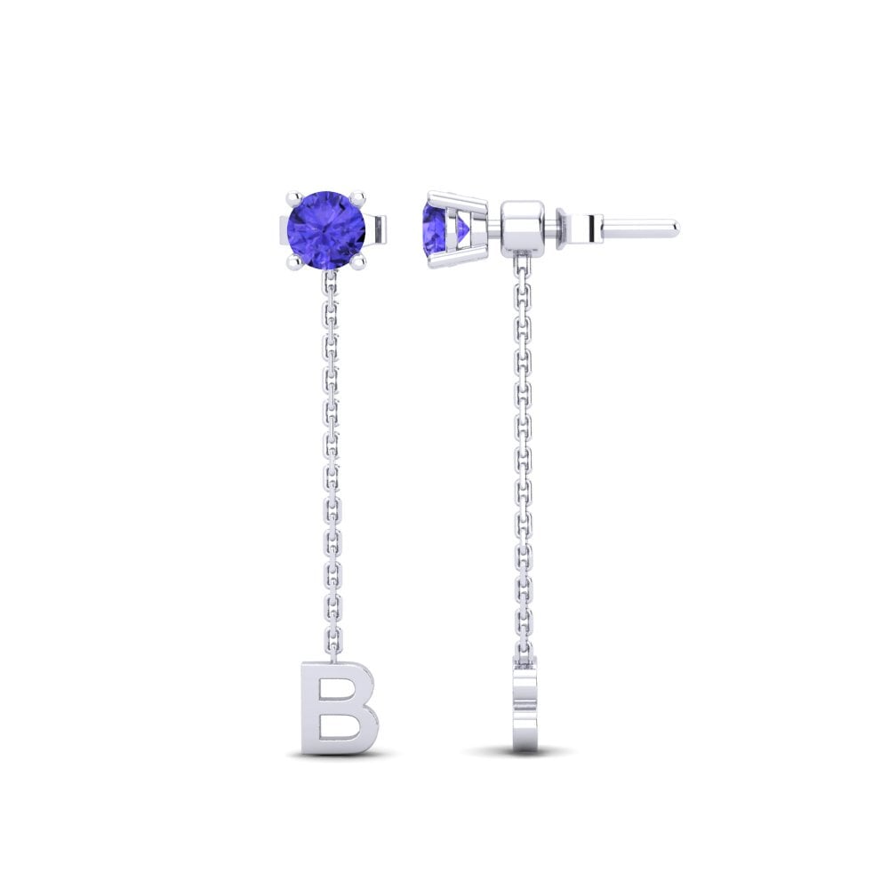 950 Palladium Women's Earring Aundrea B