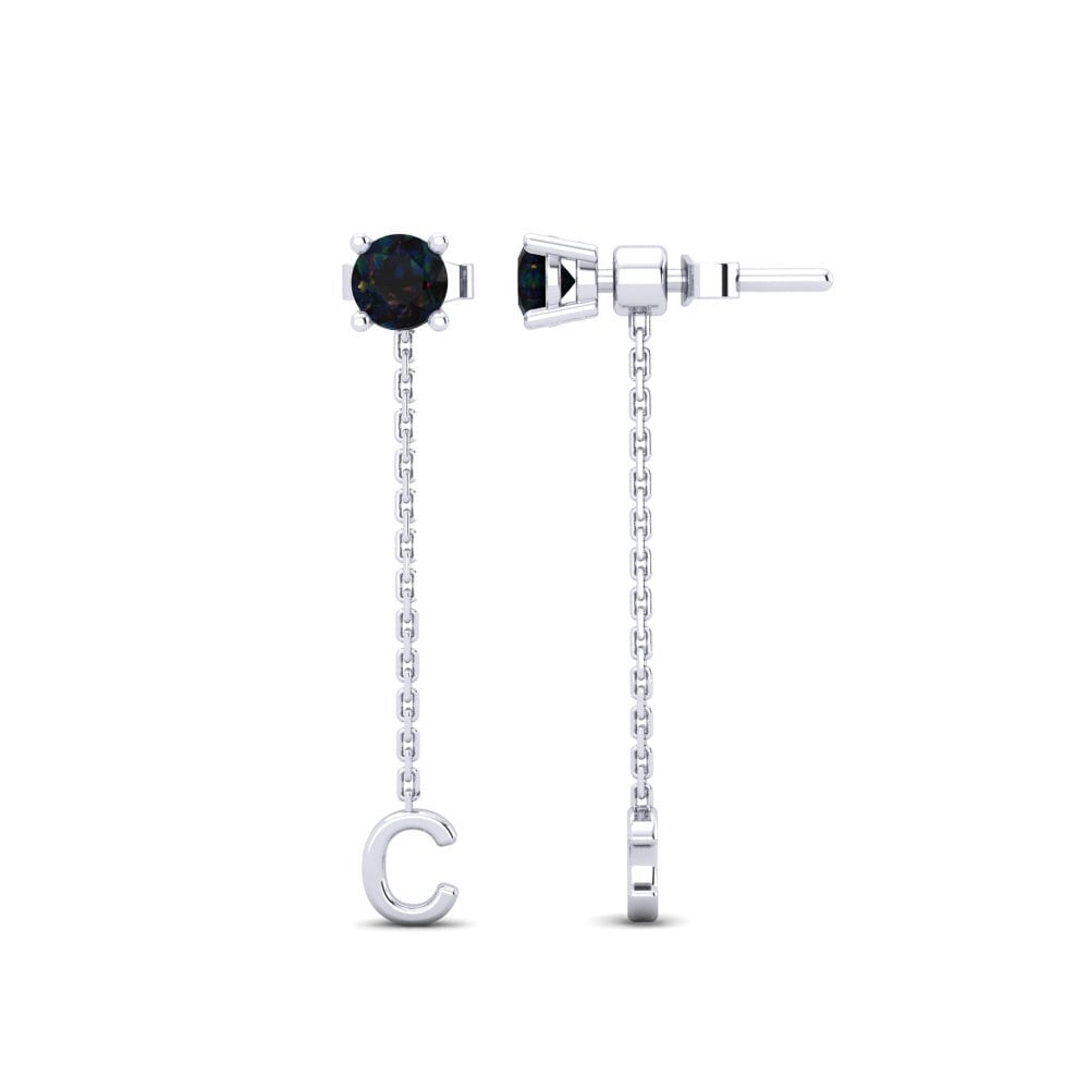 Black Opal Women's Earring Aundrea C