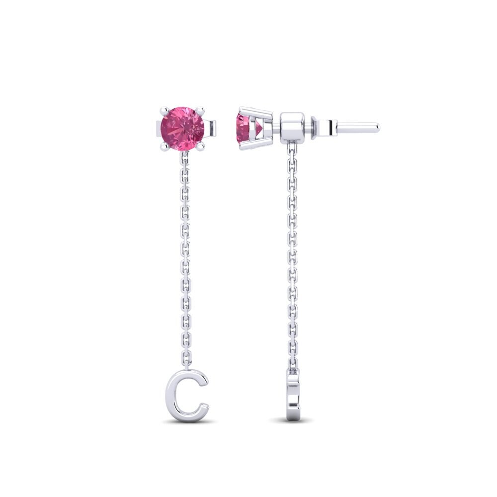 Pink Tourmaline Women's Earring Aundrea C