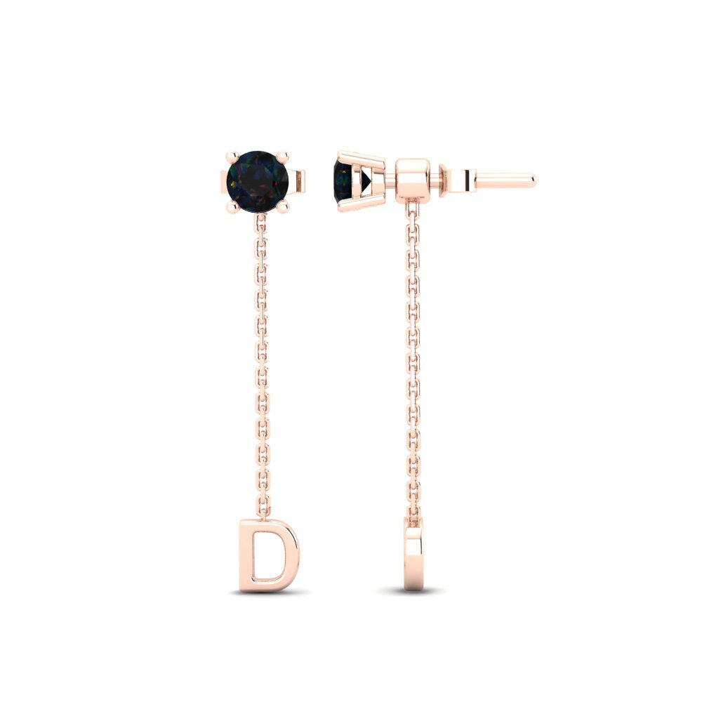 Black Opal Women's Earring Aundrea D