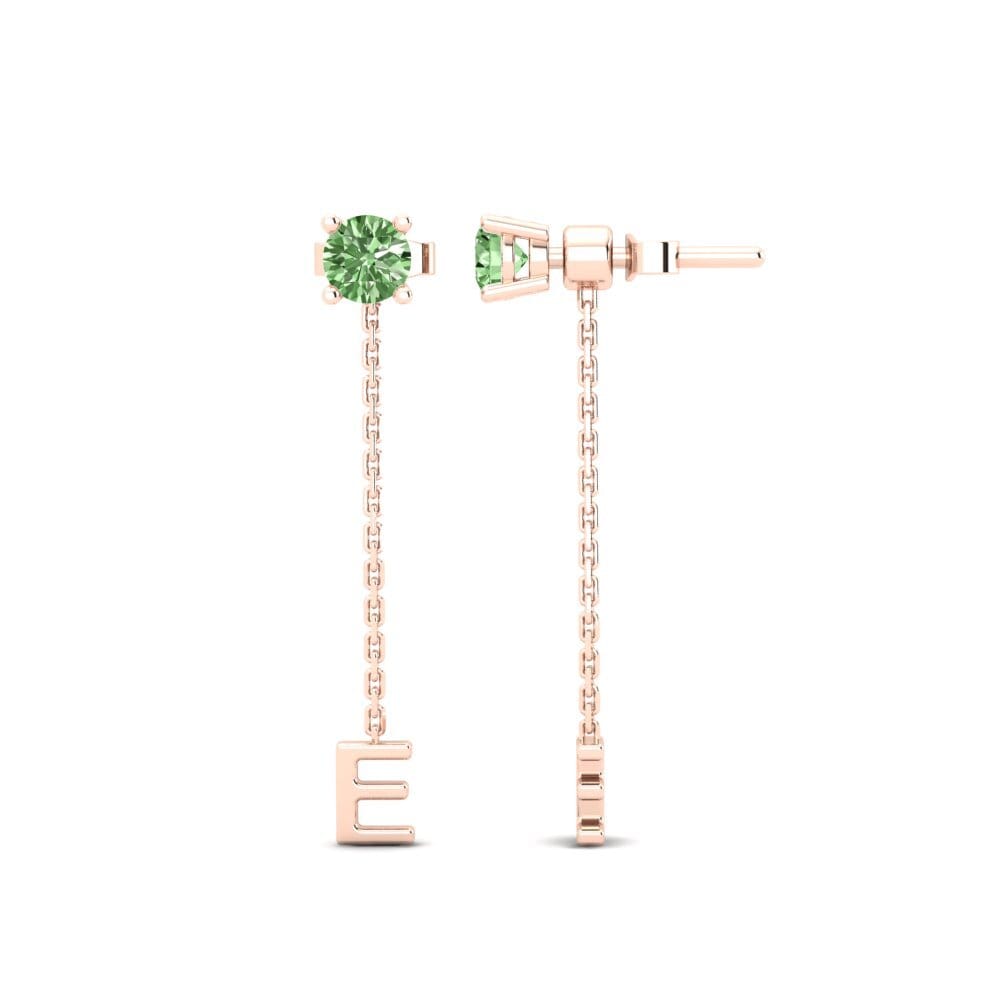 Green Diamond Women's Earring Aundrea E