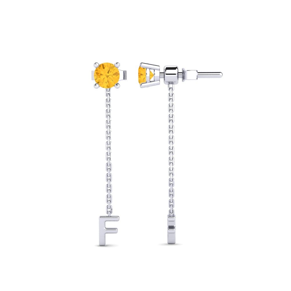 Citrine Women's Earring Aundrea F