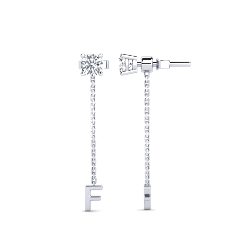 White Zircon Women's Earring Aundrea F