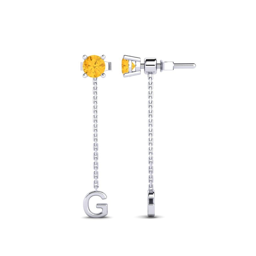 Citrine Women's Earring Aundrea G