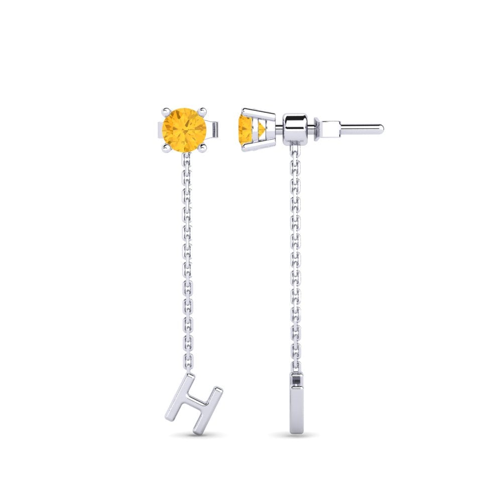 Citrine Women's Earring Aundrea H