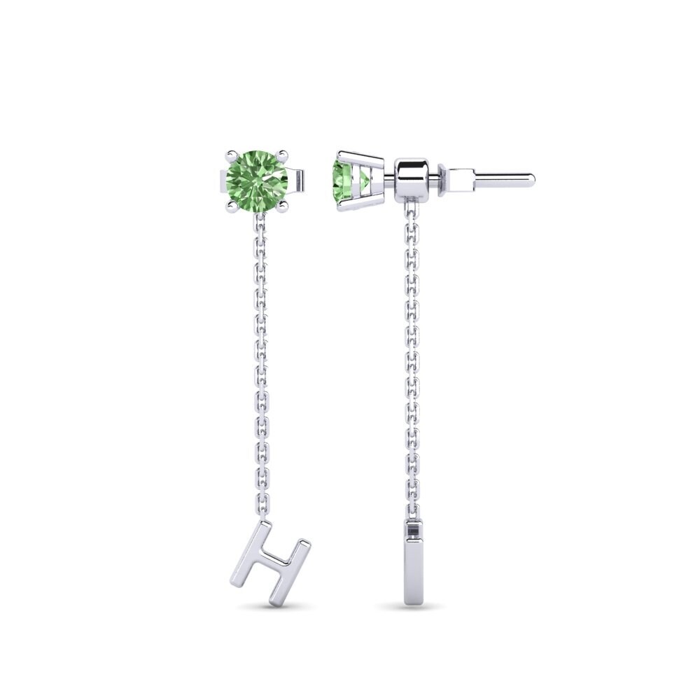 Green Diamond Women's Earring Aundrea H
