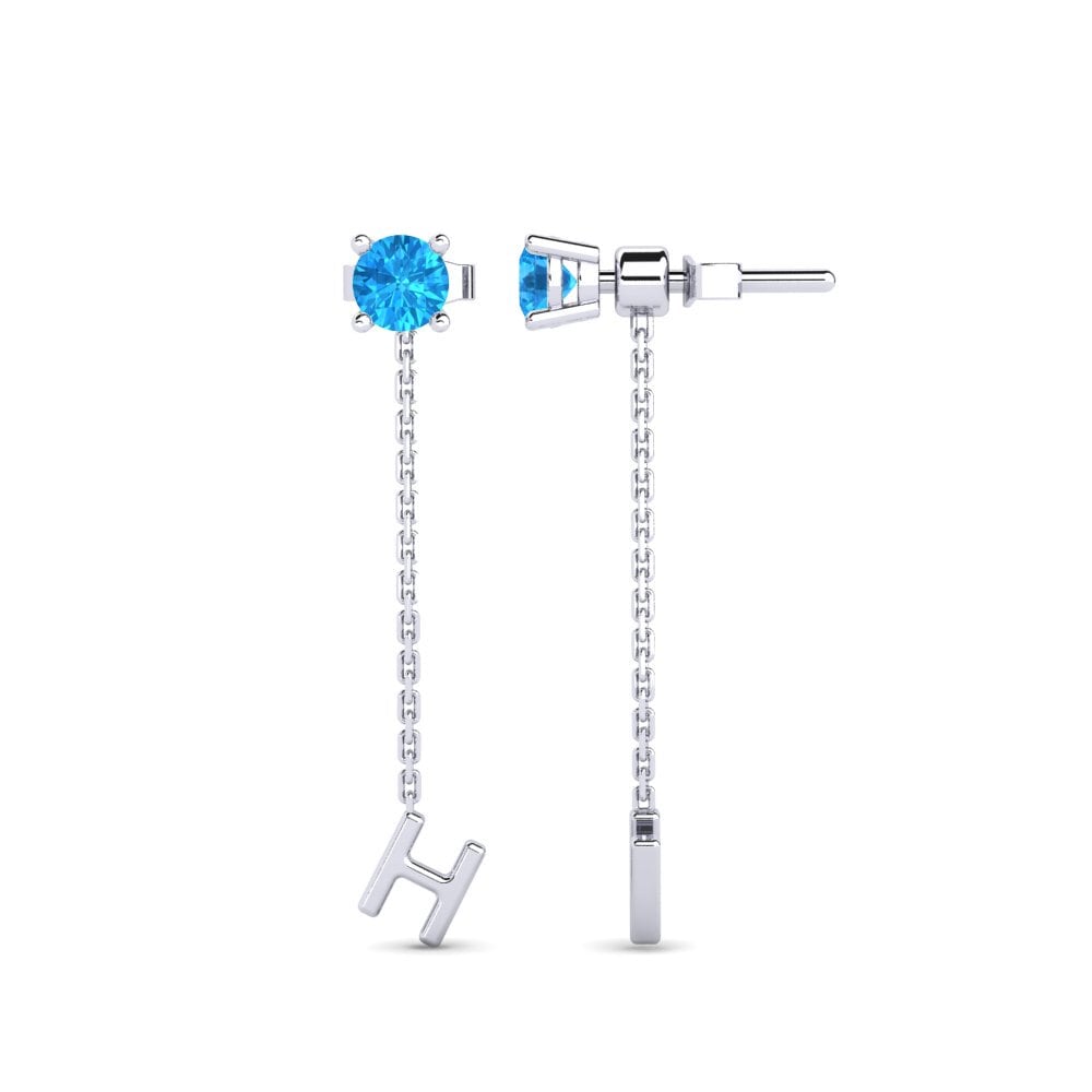 Blue Topaz Women's Earring Aundrea H