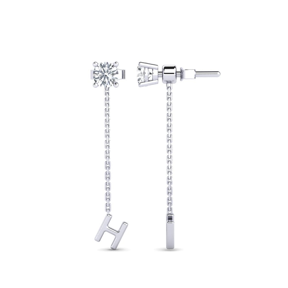 White Zircon Women's Earring Aundrea H