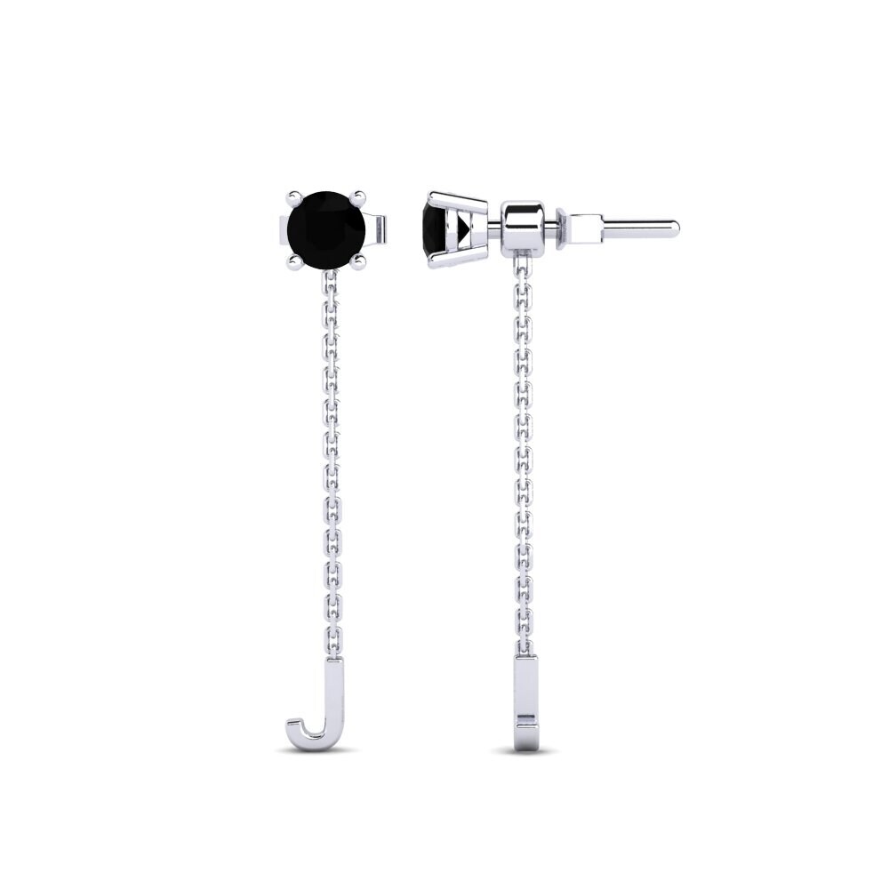 Black Sapphire Women's Earring Aundrea J