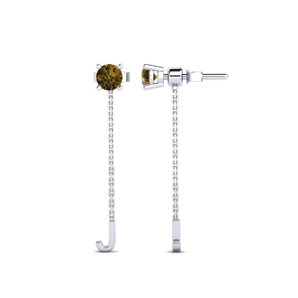 Brown Zircon Women's Earring Aundrea J