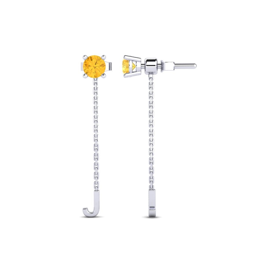 Citrine Women's Earring Aundrea J