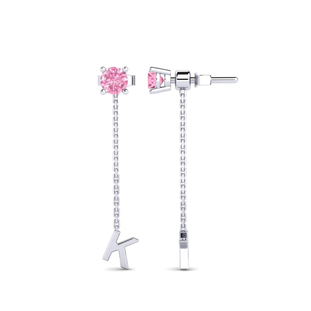 Pink Sapphire Women's Earring Aundrea K