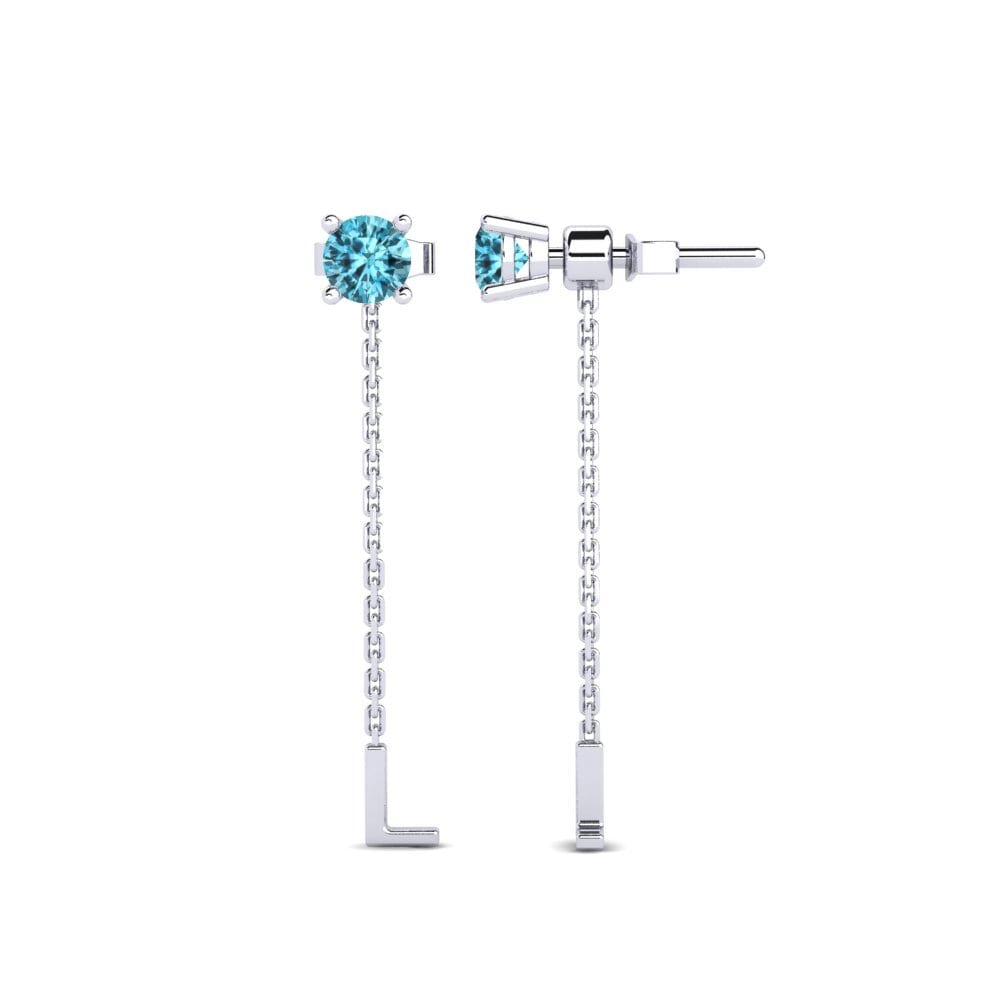 Blue Zircon Women's Earring Aundrea L