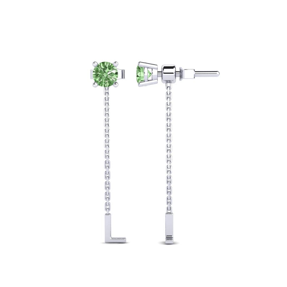 Green Diamond Women's Earring Aundrea L