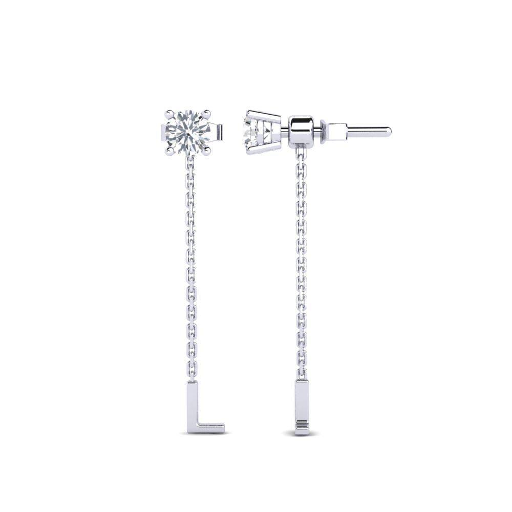 White Zircon Women's Earring Aundrea L