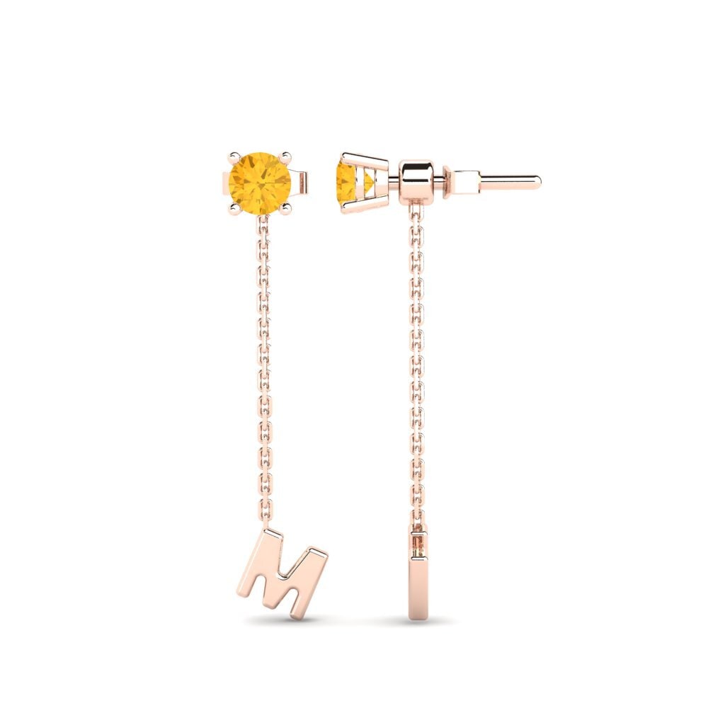 Citrine Women's Earring Aundrea M