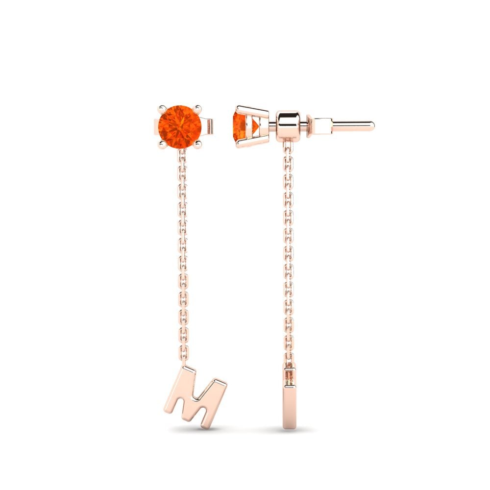 Fire Opal Women's Earring Aundrea M