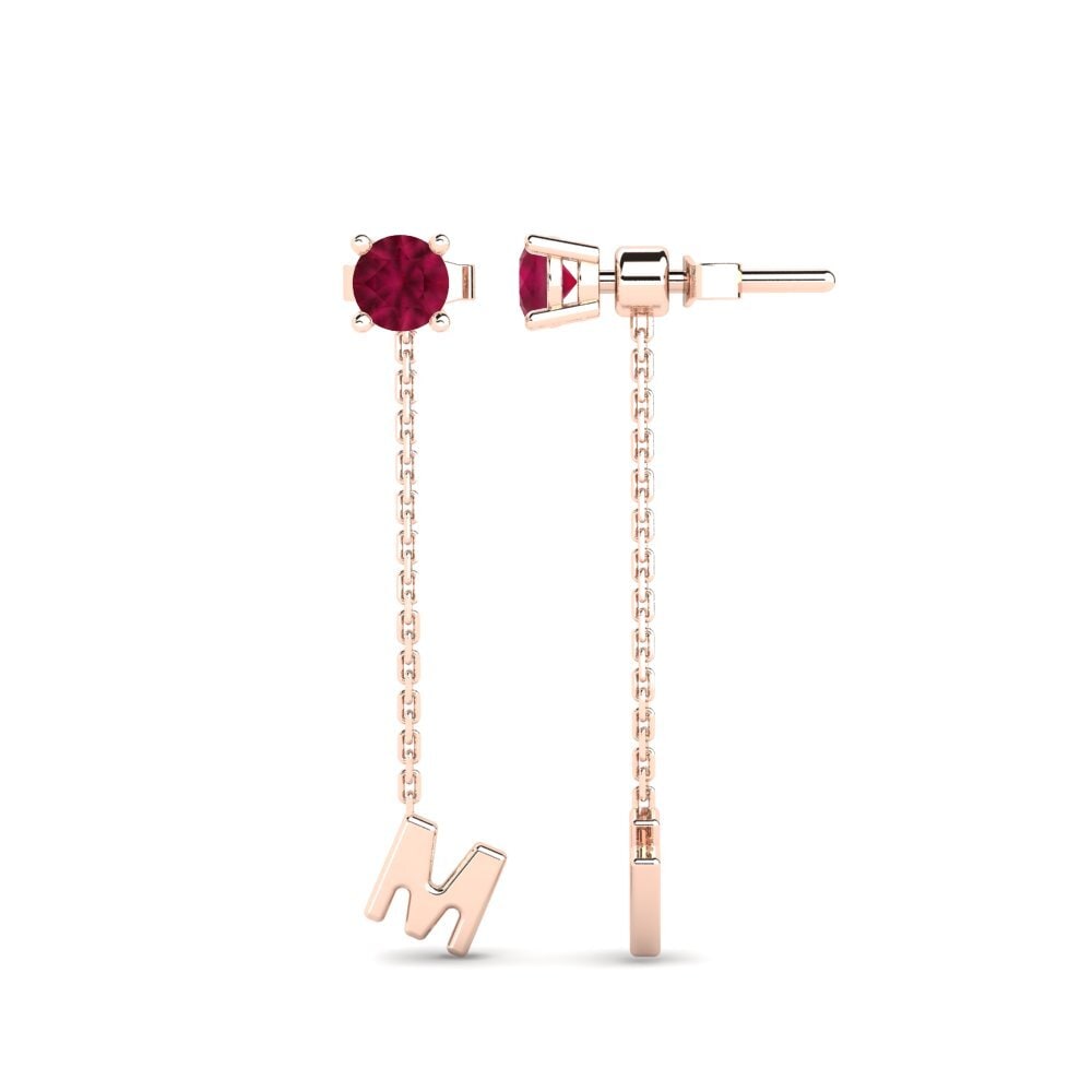 Ruby Women's Earring Aundrea M