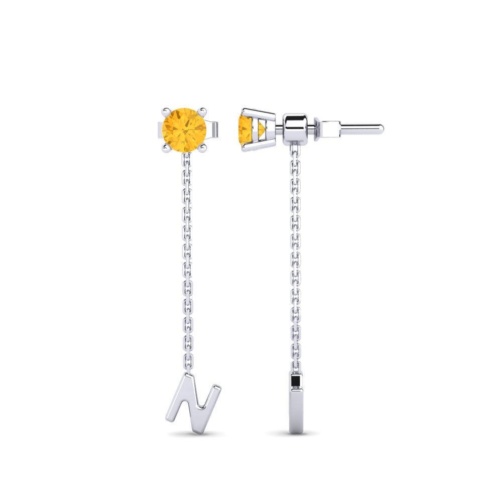 Citrine Women's Earring Aundrea N
