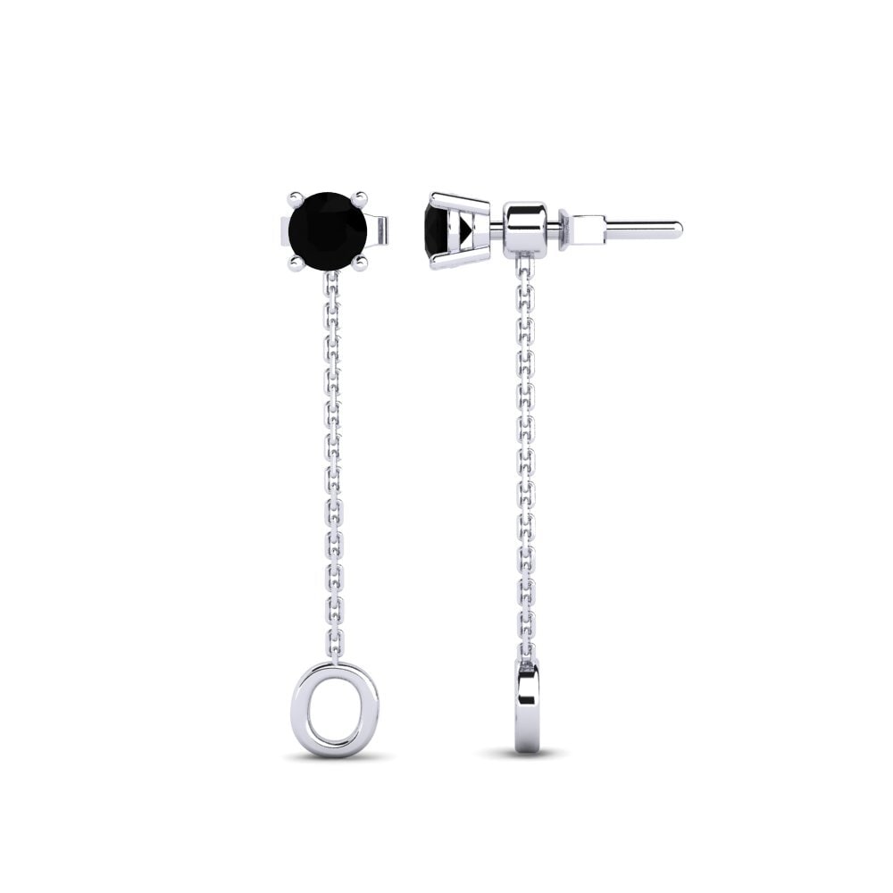 Black Sapphire Women's Earring Aundrea O