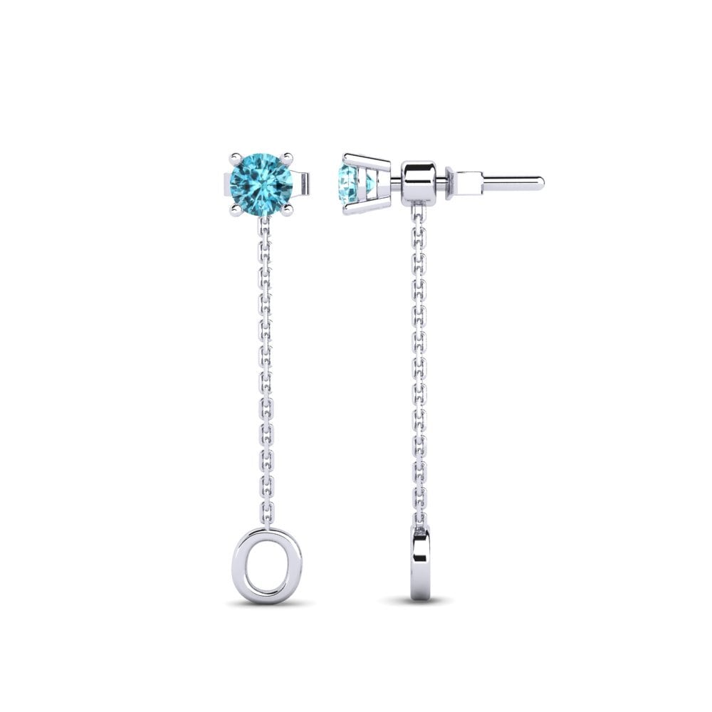 Blue Zircon Women's Earring Aundrea O