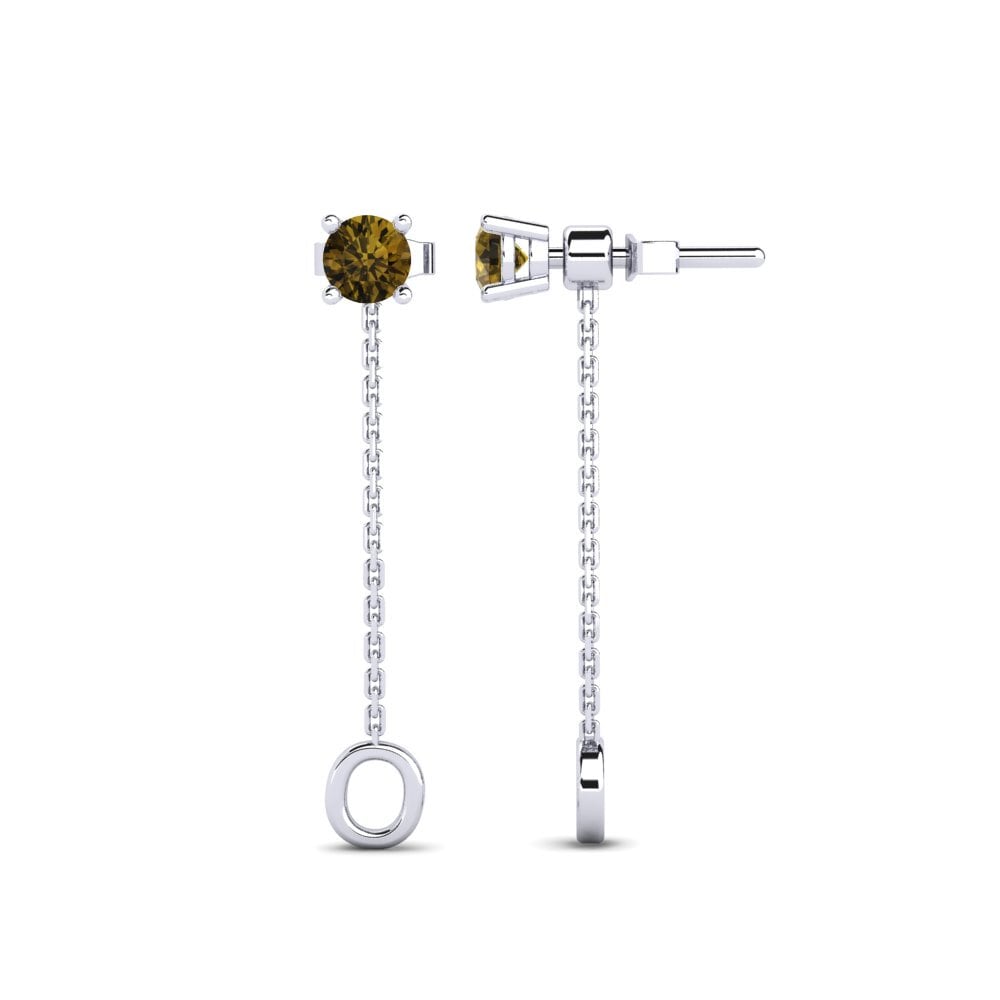 Brown Zircon Women's Earring Aundrea O