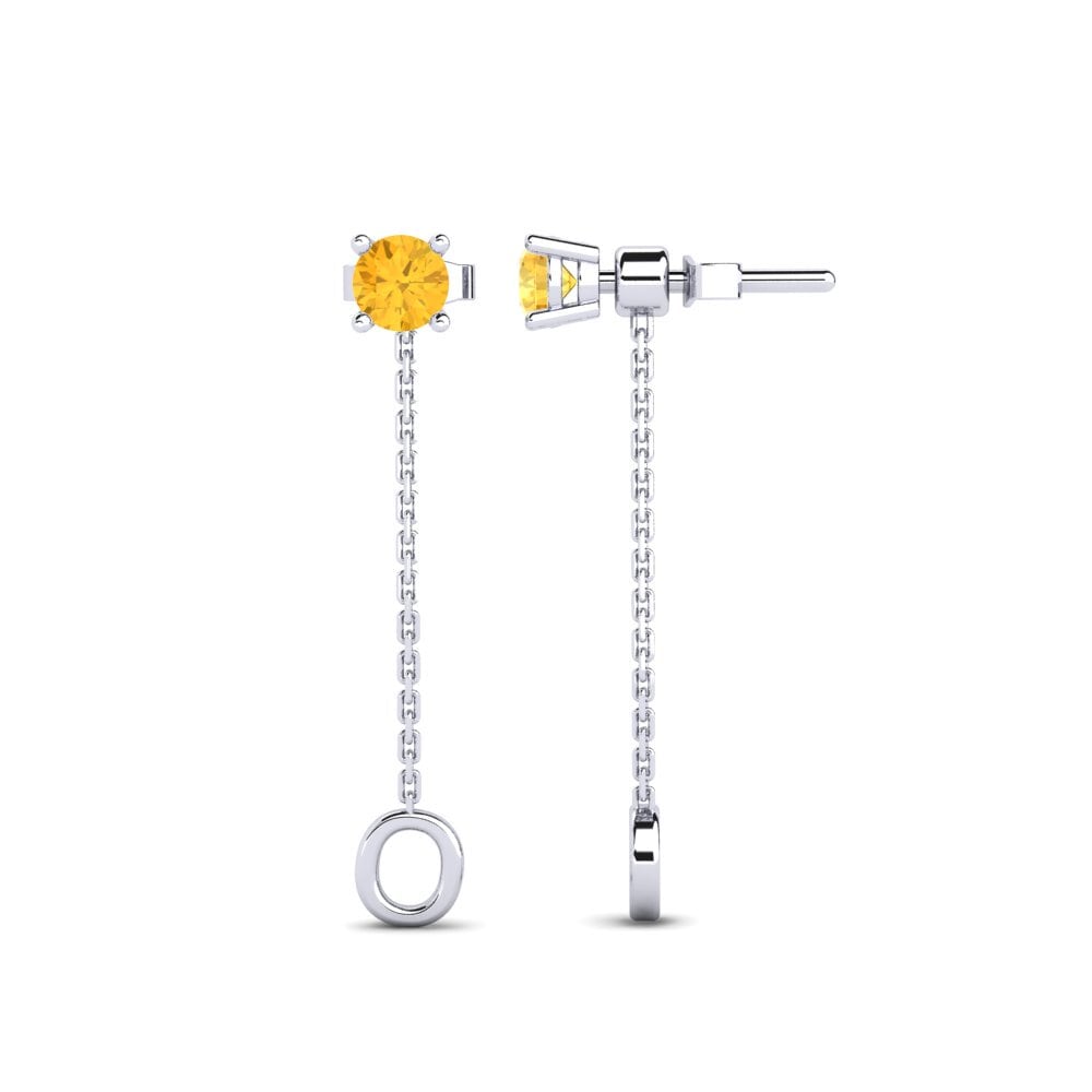 Citrine Women's Earring Aundrea O
