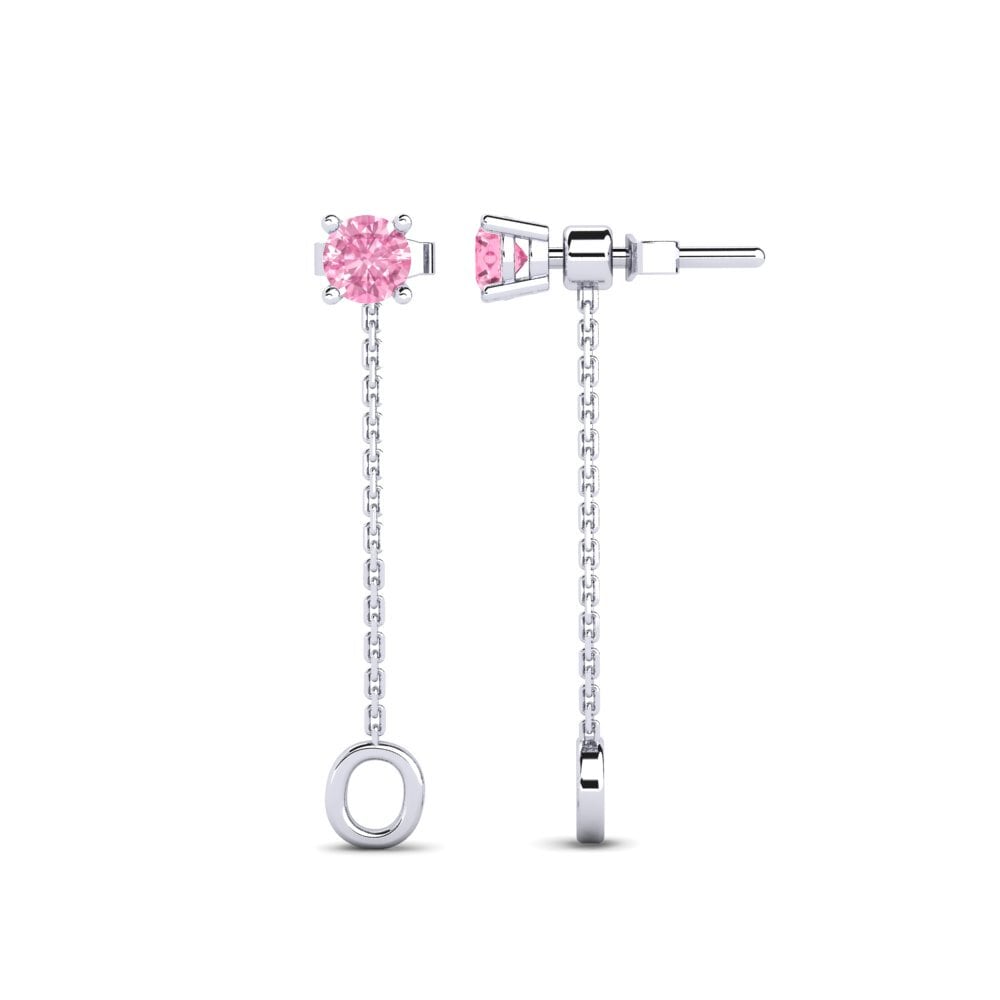 Pink Sapphire Women's Earring Aundrea O