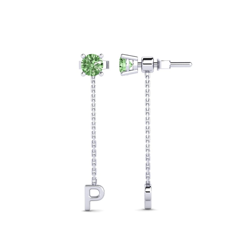 Green Diamond Women's Earring Aundrea P