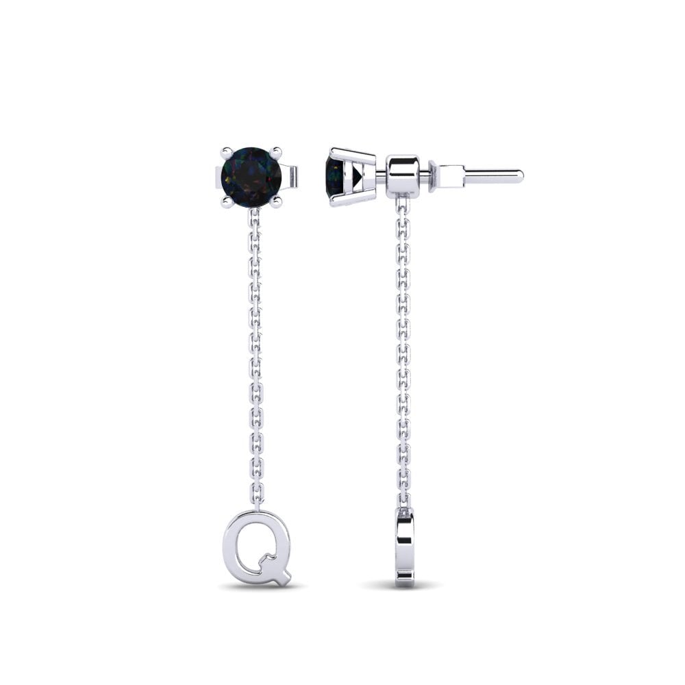 Black Opal Women's Earring Aundrea Q