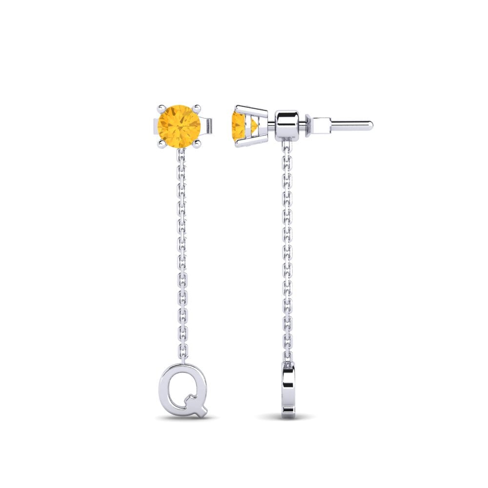 Citrine Women's Earring Aundrea Q